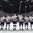 BUFFALO, NEW YORK - JANUARY 2: USA players salute the crowd after a 4-2 quarterfinal round win over Russia at the 2018 IIHF World Junior Championship. (Photo by Matt Zambonin/HHOF-IIHF Images)

